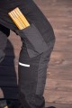 Spodnie robocze męskie jeans czarne 303 