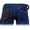 Spodnie robocze męskie jeans niebieskie 303