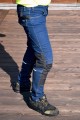 Spodnie robocze męskie jeans niebieskie 303