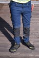 Spodnie robocze męskie jeans niebieskie 303