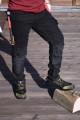 Spodnie robocze męskie jeans czarne 303 