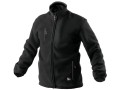 Bluza polar męska bardzo ciepła 450g/ m2 kolor czarny 