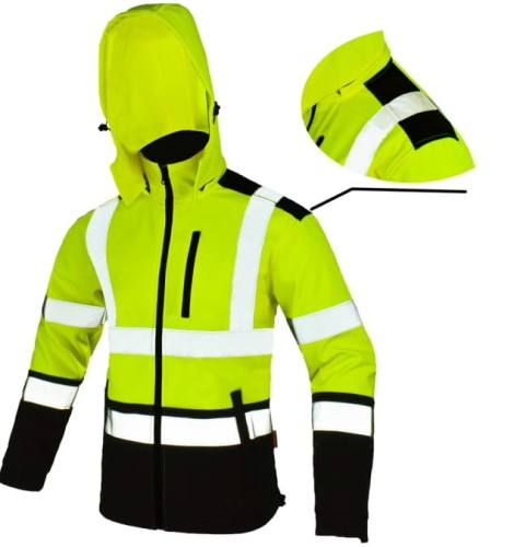 SOFTSHELL ROBOCZY ODBLASKOWY SOFTREF 