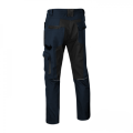 Spodnie robocze do pasa stretch slim granatowe classic 