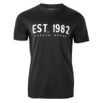 Koszulka T-shirt bawełniana kolor czarny męska 