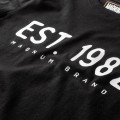 Koszulka T-shirt bawełniana kolor czarny męska 