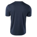 Koszulka T-shirt bawełniana kolor granat męska 