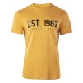 Koszulka T-shirt bawełniana kolor MUSTARD męska  