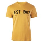 Koszulka T-shirt bawełniana kolor MUSTARD męska  