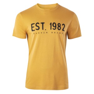 Koszulka T-shirt bawełniana kolor MUSTARD męska  