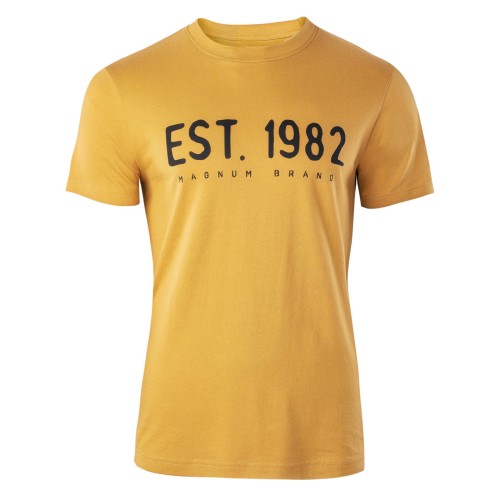 Koszulka T-shirt bawełniana kolor MUSTARD męska  