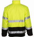 Kurtka ostrzegawcza ocieplana żółta SHORT-B YELLOW