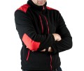 Polar męski roboczy czarno-czerwony